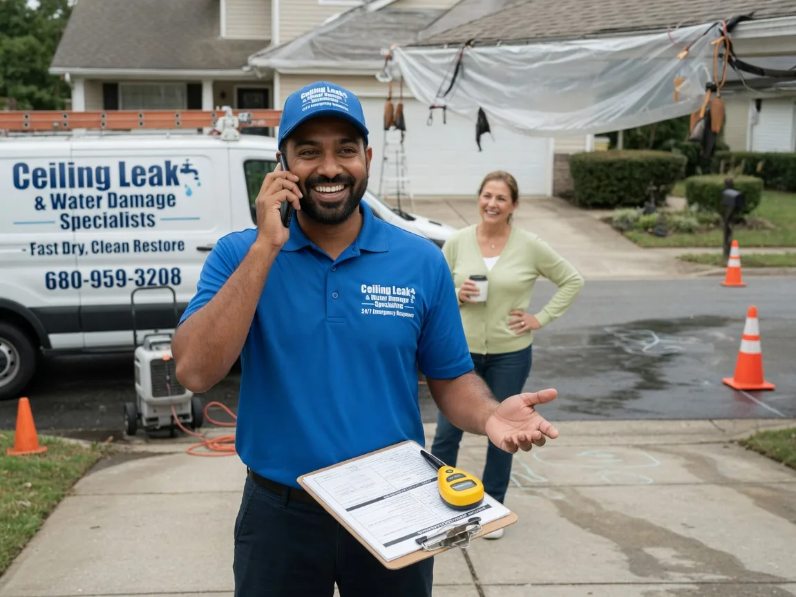 Ceiling Leak Cleanup Hauppauge, NY FAQs